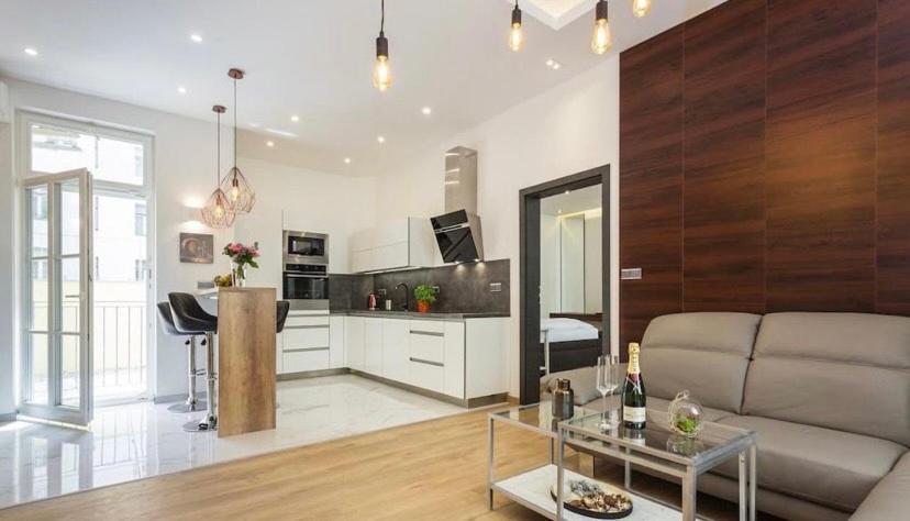 Luxury Apartment On Wenceslas Square Praga Exterior foto